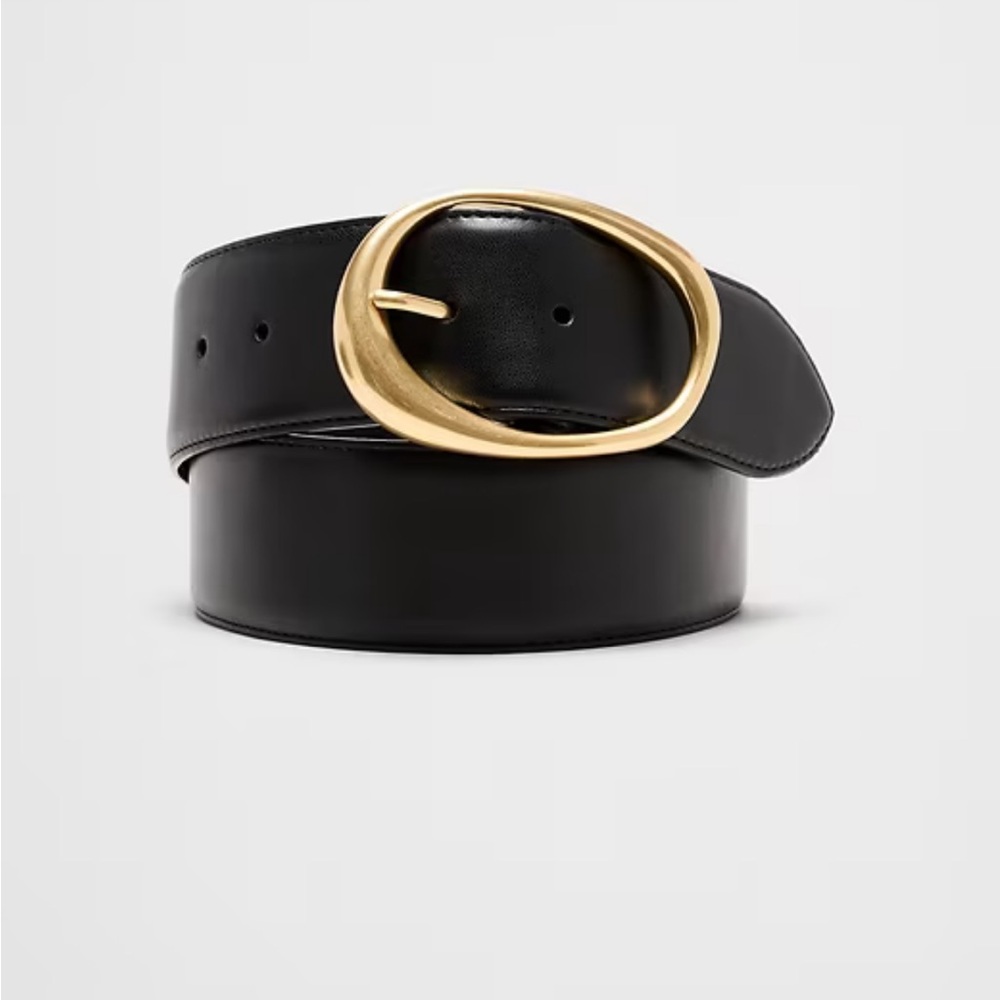 Banana Republic VEGAN SUEDE ORGANIC BUCKLE WIDE BELT